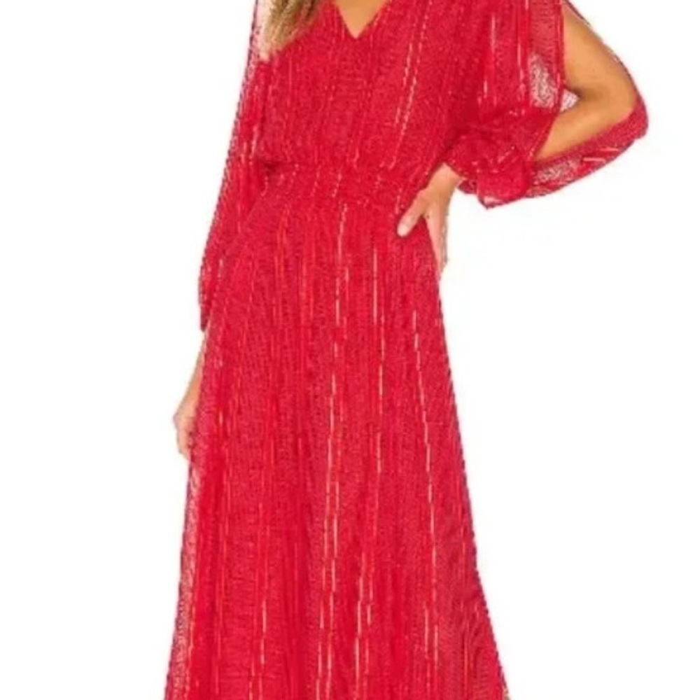 Sundress Laura Dress in Lisbonne Red Size XS/S